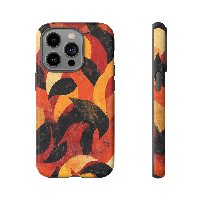 Abstract Herfstbladeren Patroon
