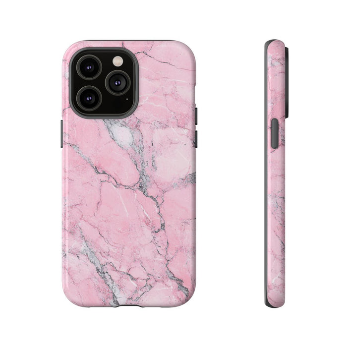 Roze Marmerstructuur met Glanzende Afwerking
