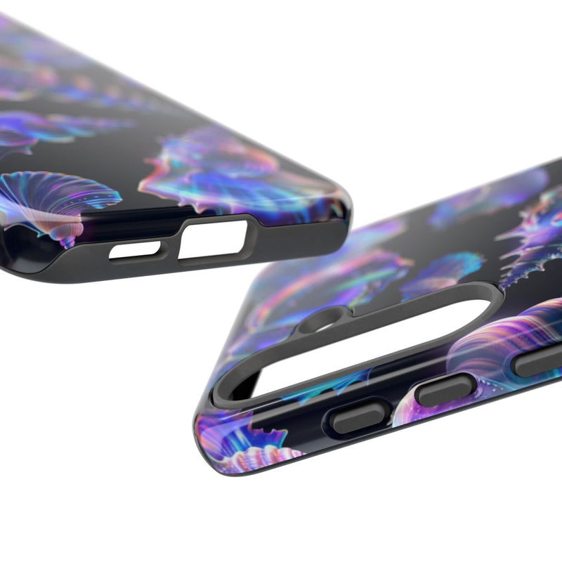 Neon Pastel Schelpenpatroon