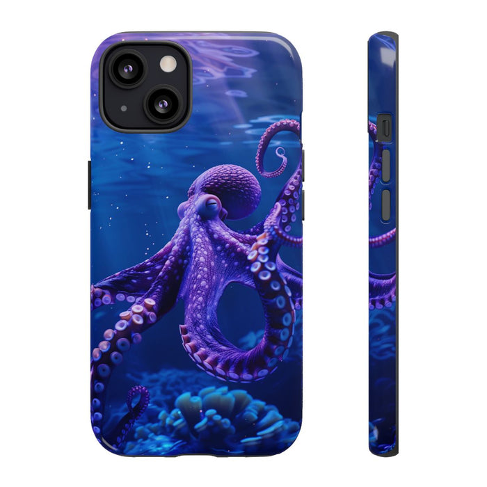 Paarse Octopus Onderwaterlandschap