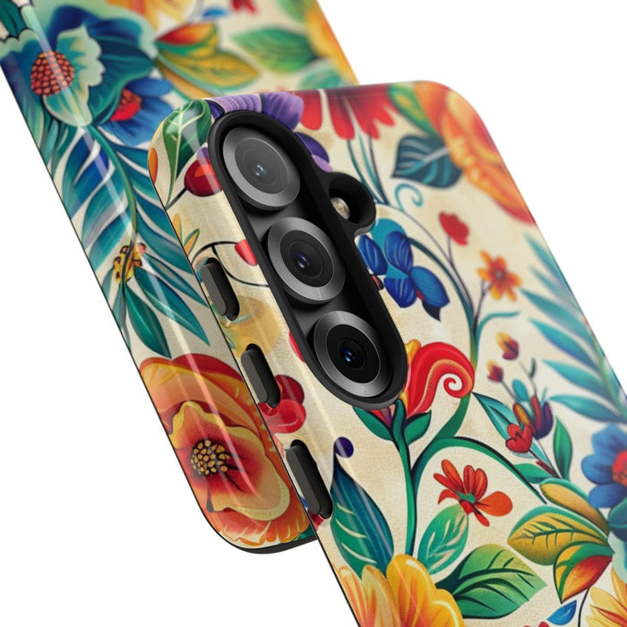 Vrolijk Multicolor Bloemenpatroon
