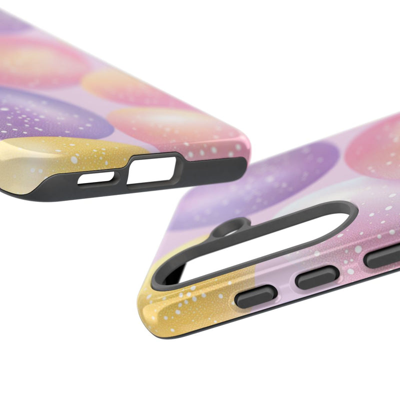 Pastelkleurige Glitter Paaseieren Patroon