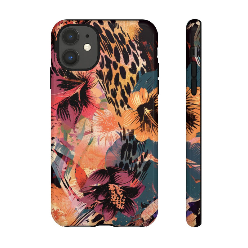 Abstracte Bloemen- en Dierenprint