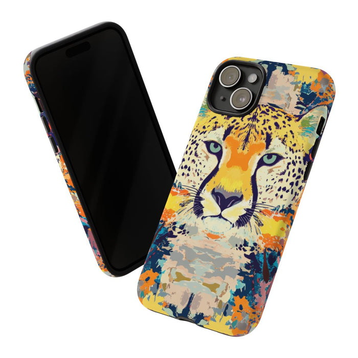 Abstracte Cheeta Gezichtspatroon