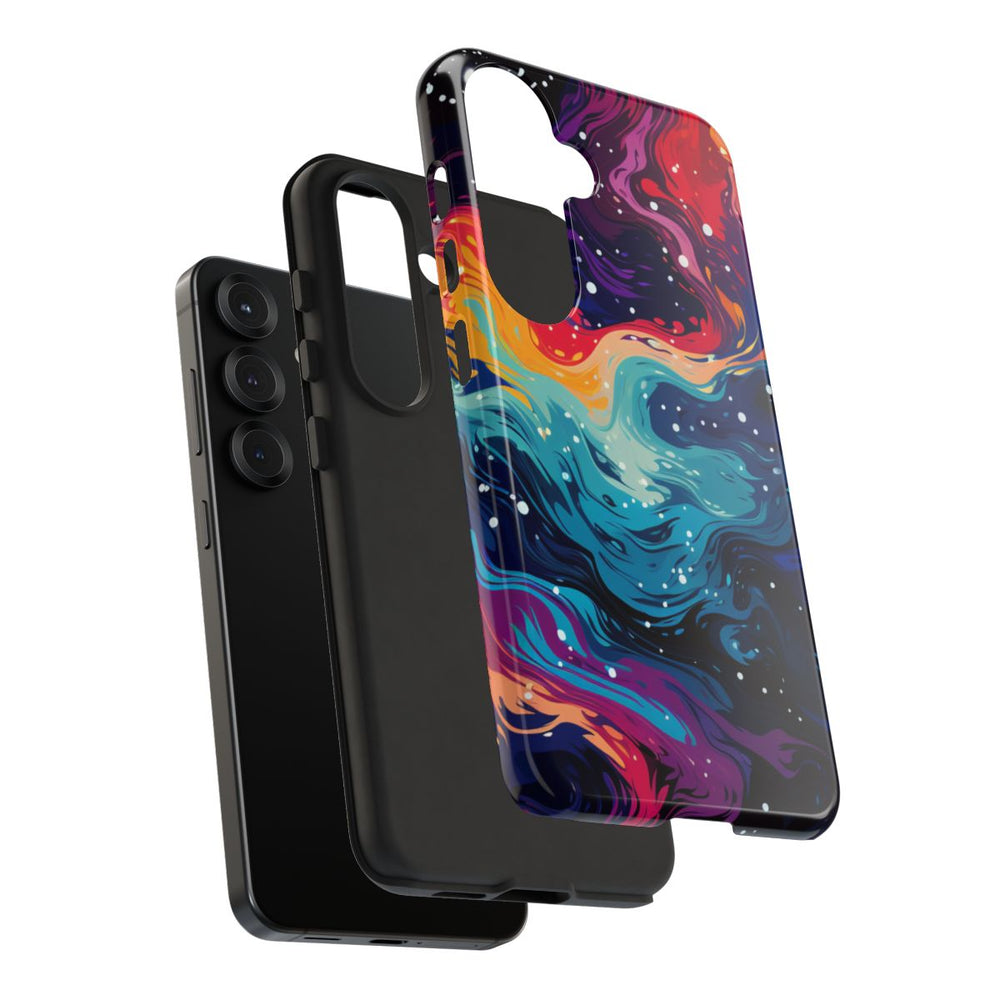 Kleurrijk Abstract Galaxy Patroon