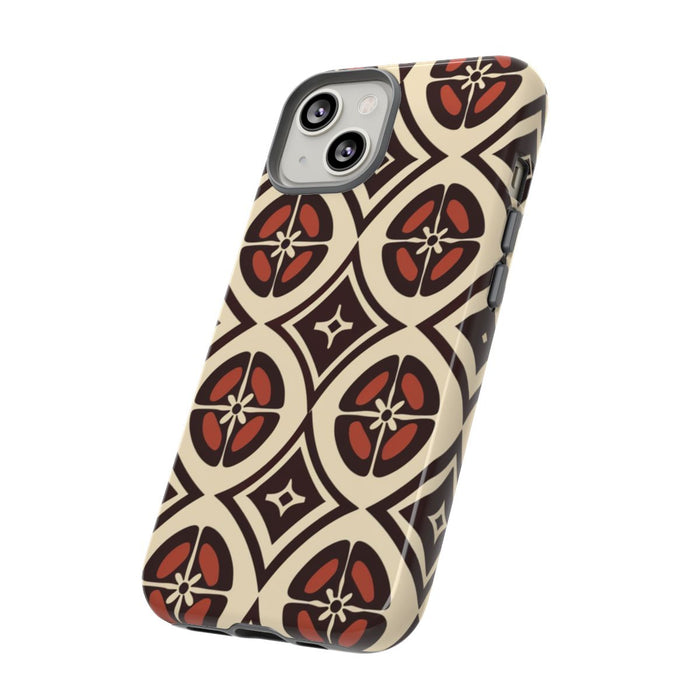 Geometrisch Bruin-Beige Patroon