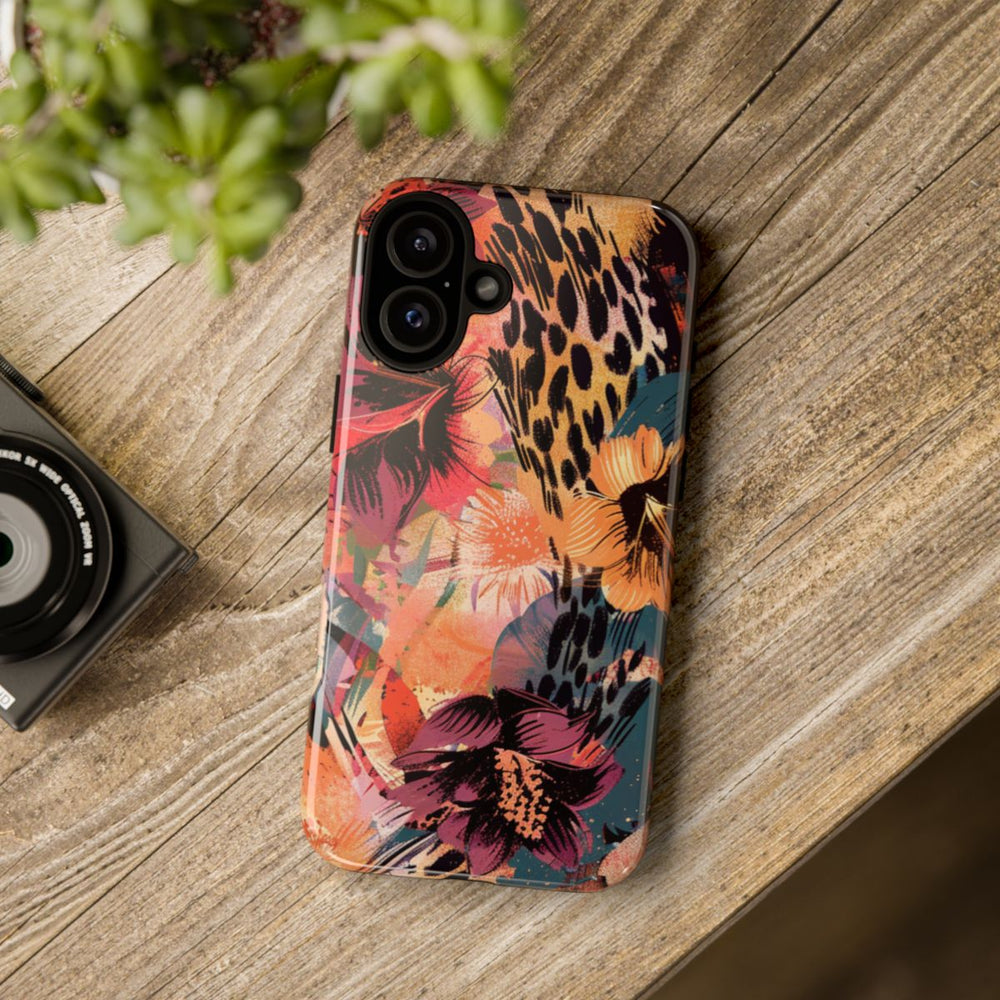 Abstracte Bloemen- en Dierenprint