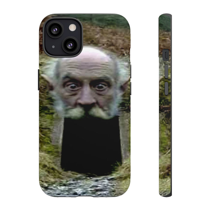 Surrealistische Reuzenhoofd-Toegang in de Natuur