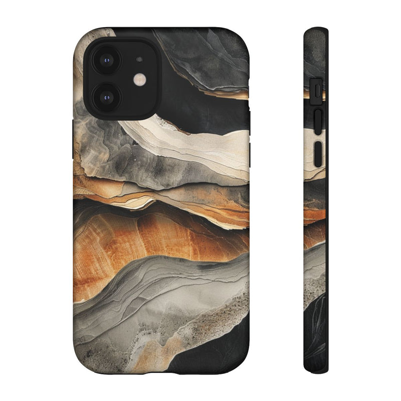 Aardse Geologische Lagen Abstract