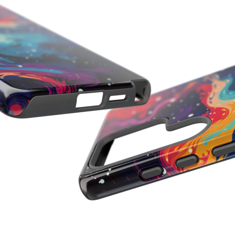 Kleurrijk Abstract Galaxy Patroon