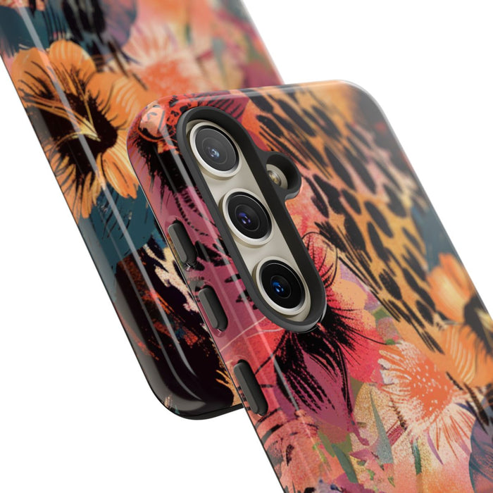 Abstracte Bloemen- en Dierenprint