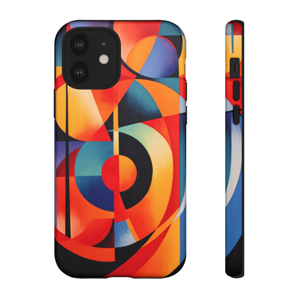 Vrolijke Geometrische Abstracte Kunst