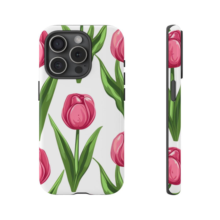 Roze Tulp Bloemenpatroon
