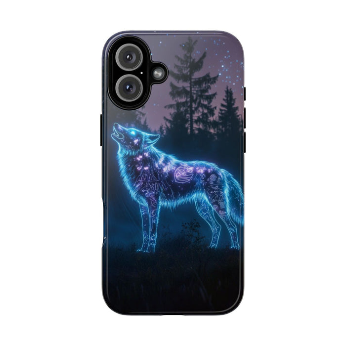 Gloeiende Wolf met Oeroude Symbolen