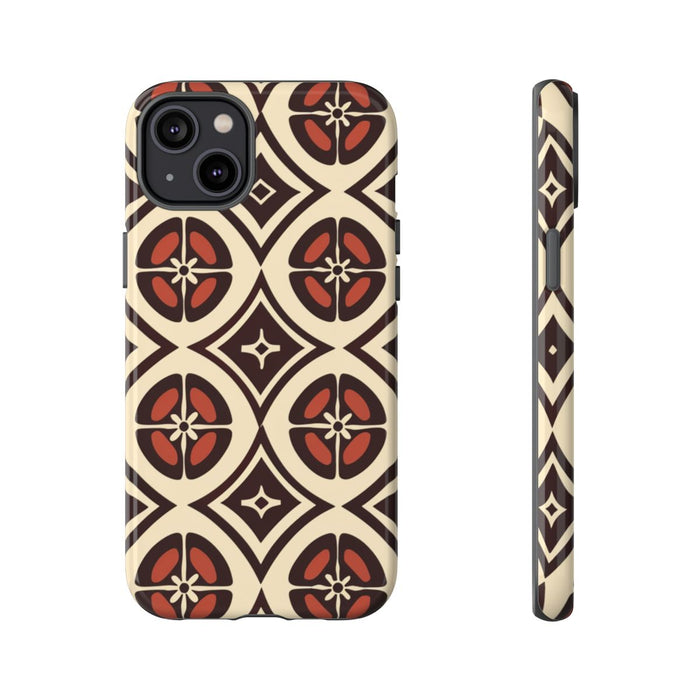 Geometrisch Bruin-Beige Patroon