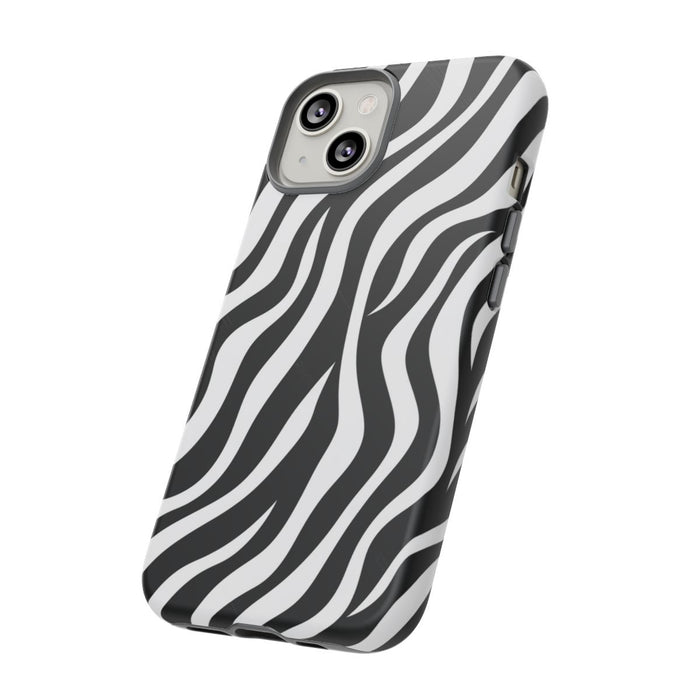 Zwart-Wit Zebra Strepenpatroon