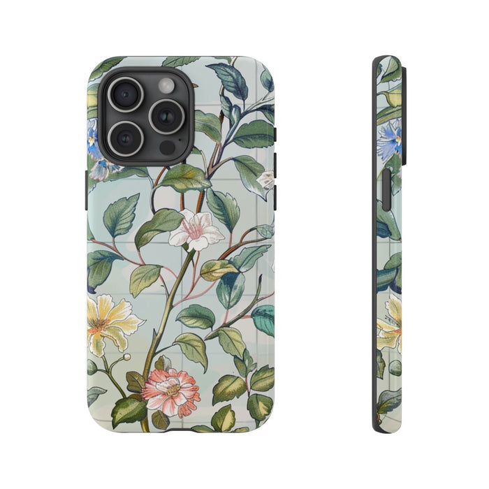 Vintage Bloemenpatroon met Vlinders