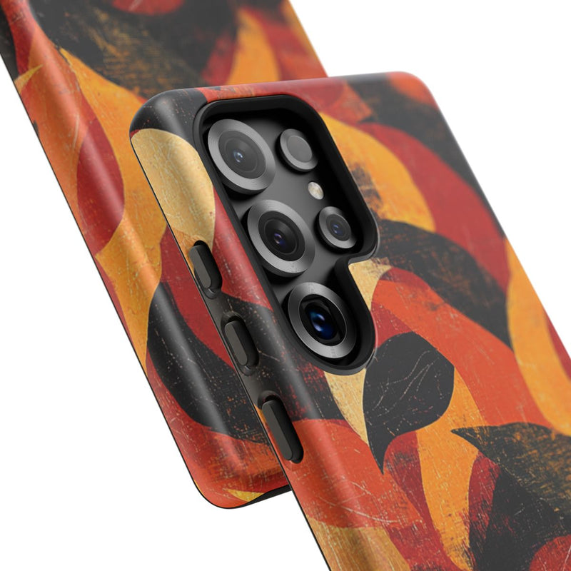 Abstract Herfstbladeren Patroon