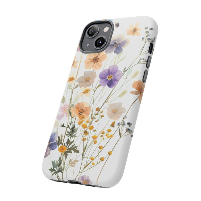 Gepresste Wilde Bloemen in Pasteltinten