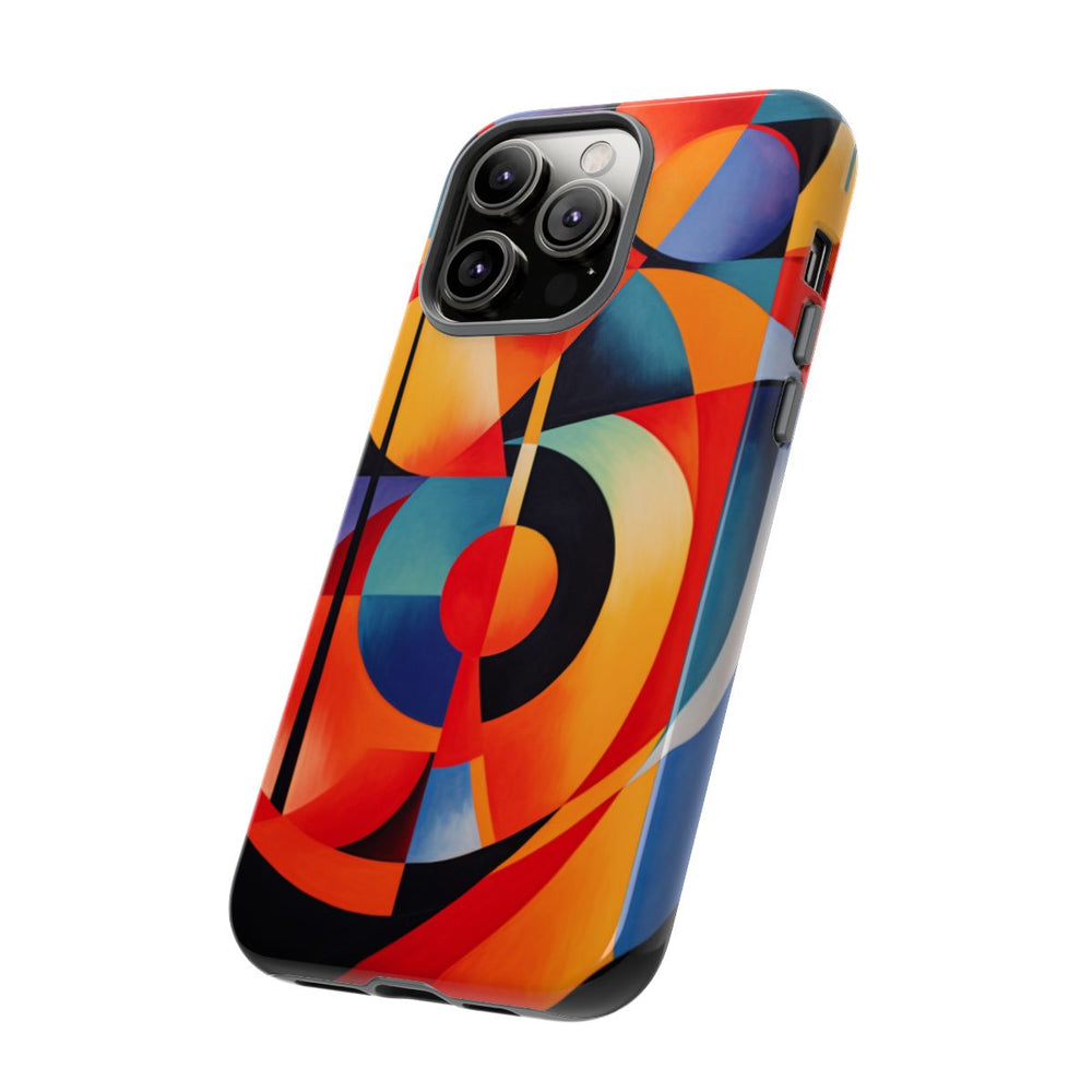 Vrolijke Geometrische Abstracte Kunst