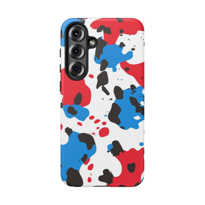 Rood-Blauw Vlekkenpatroon