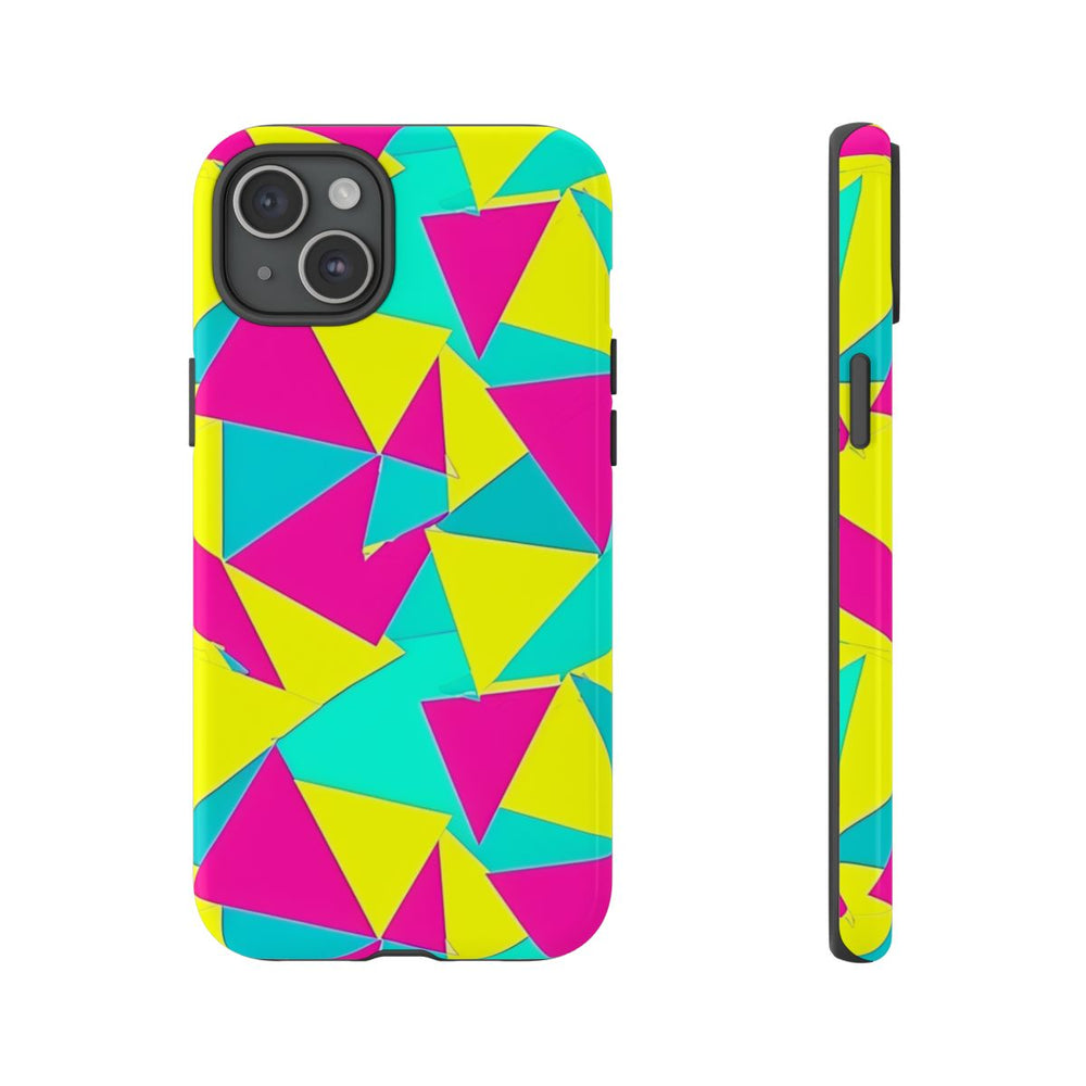 Neon Driehoekenpatroon