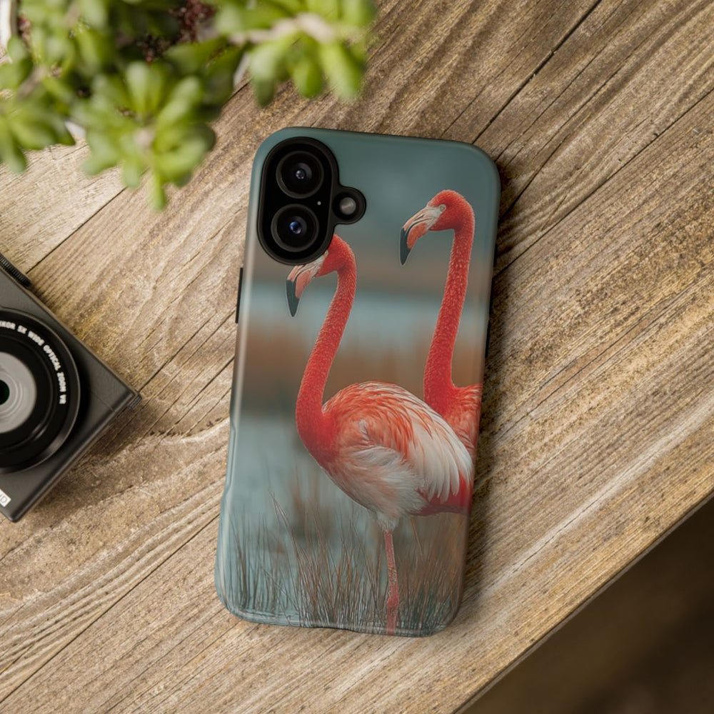 Flamingo's in Moeras