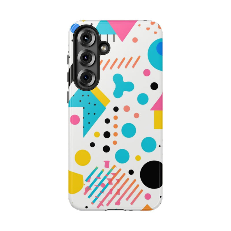 Kleurrijk Memphis Stijl Geometrisch Patroon