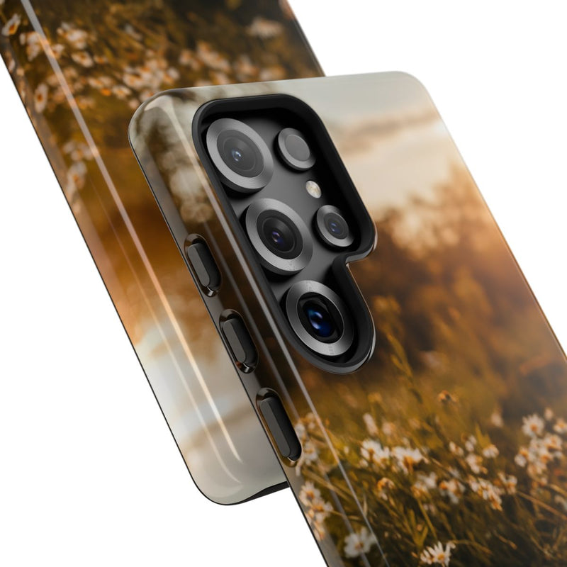 Zonnig Madeliefjesveld Ontbijtscène