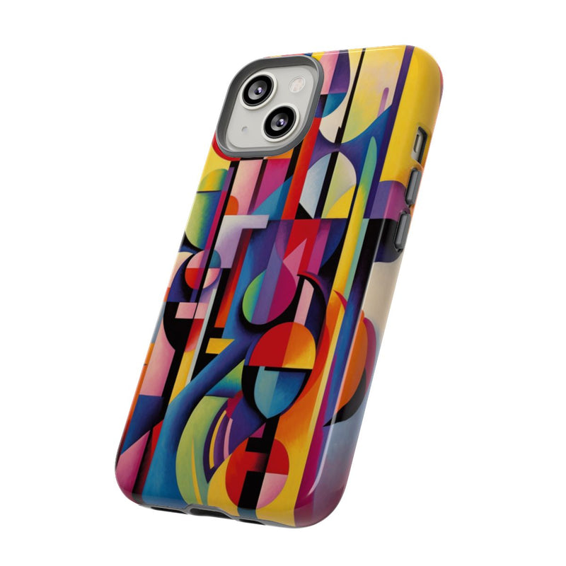 Abstracte Geometrische Vormen met Heldere Kleuren