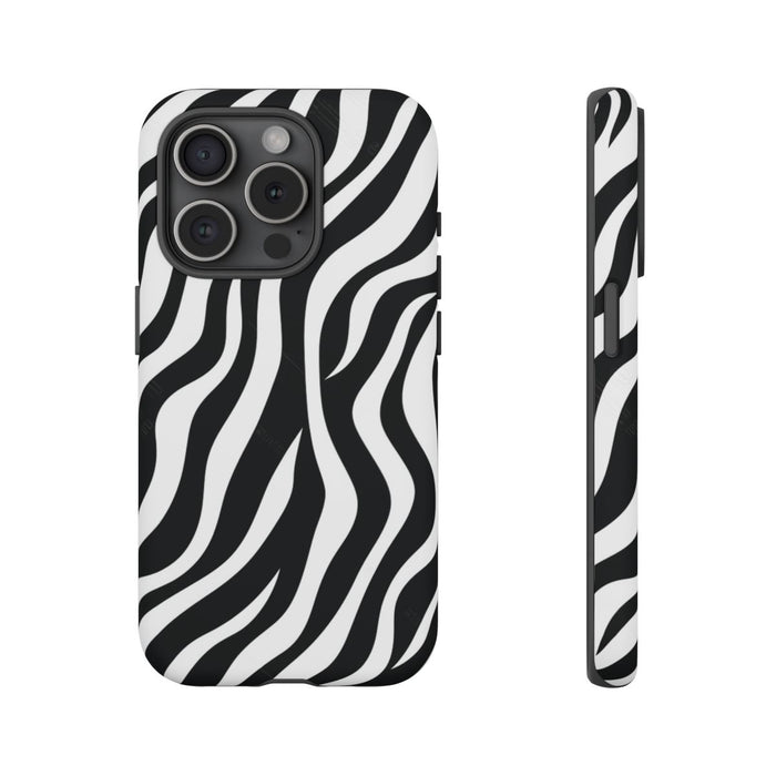 Zwart-Wit Zebra Strepenpatroon