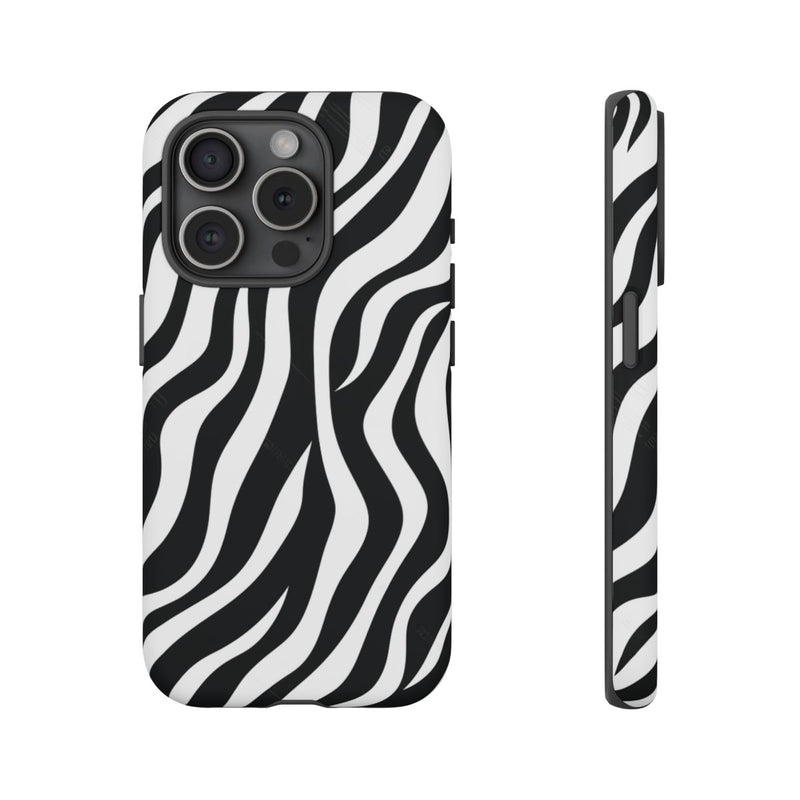 Zwart-Wit Zebra Strepenpatroon