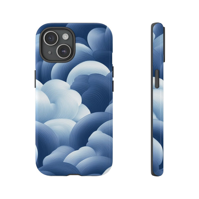Blauw-Wit Wolkenpatroon