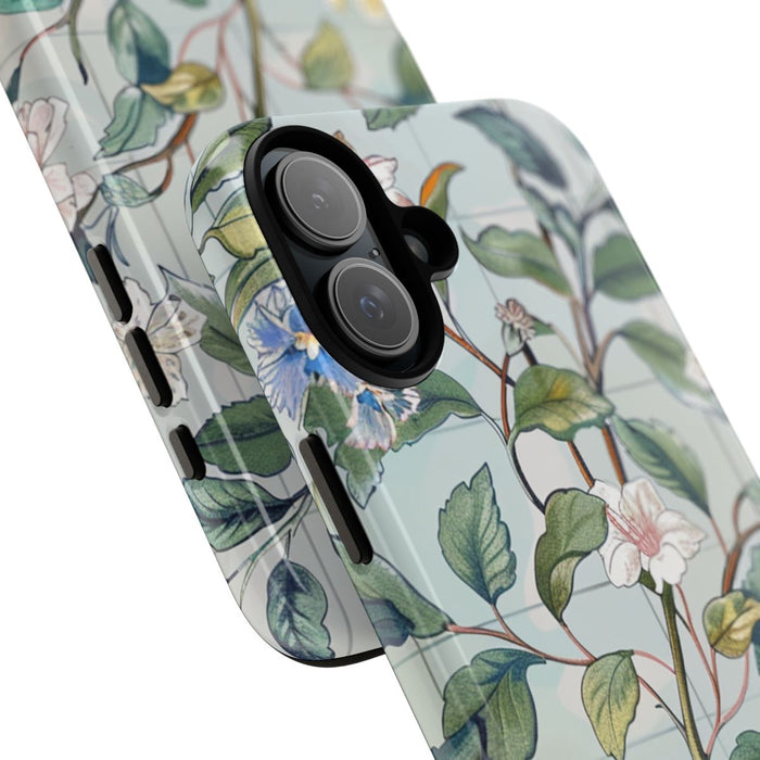 Vintage Bloemenpatroon met Vlinders