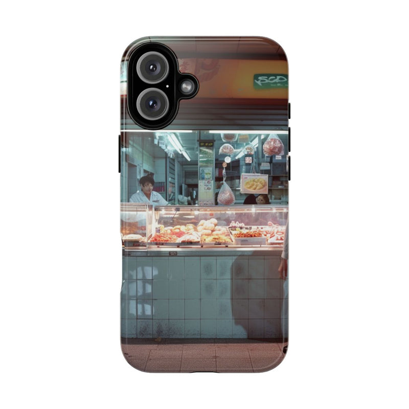 Straatvoedselkraam Tafereel