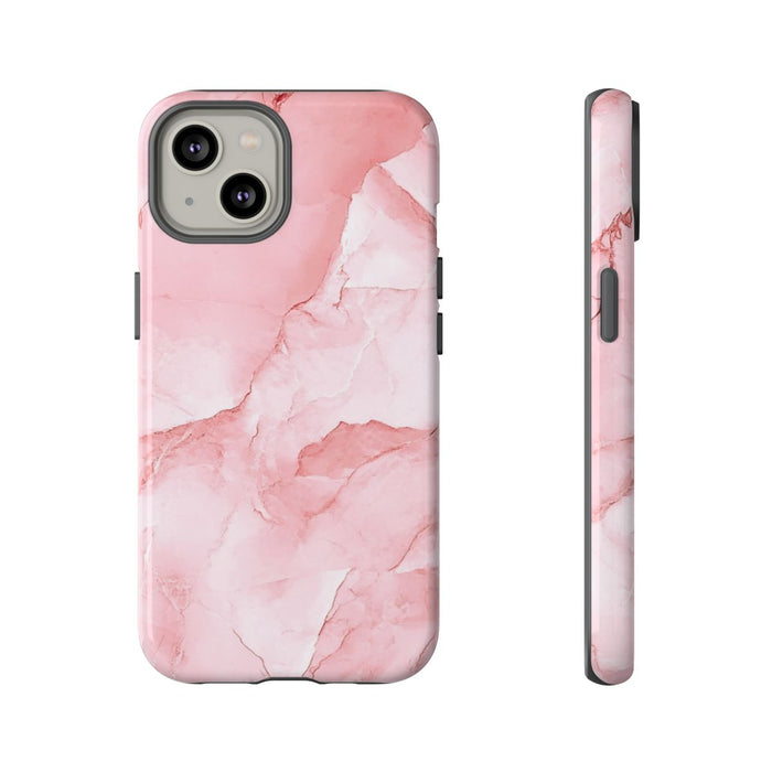 Roze Marmerstructuur met Glanzende Afwerking