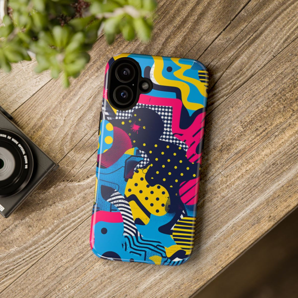 Vrolijk Abstract Geometrisch Patroon