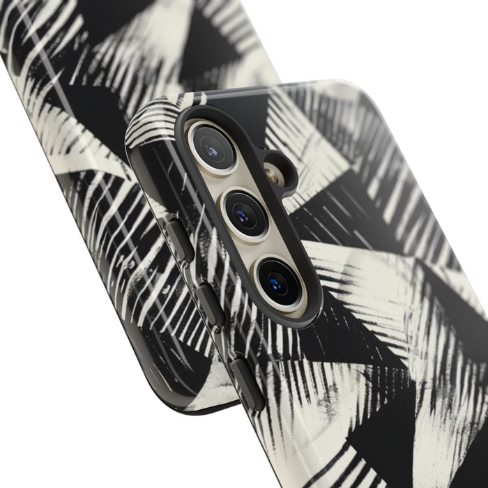 Zwart-Wit Geometrisch Patroon