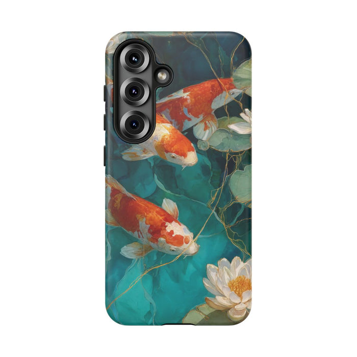 Kleurrijke Koi en Waterlelies