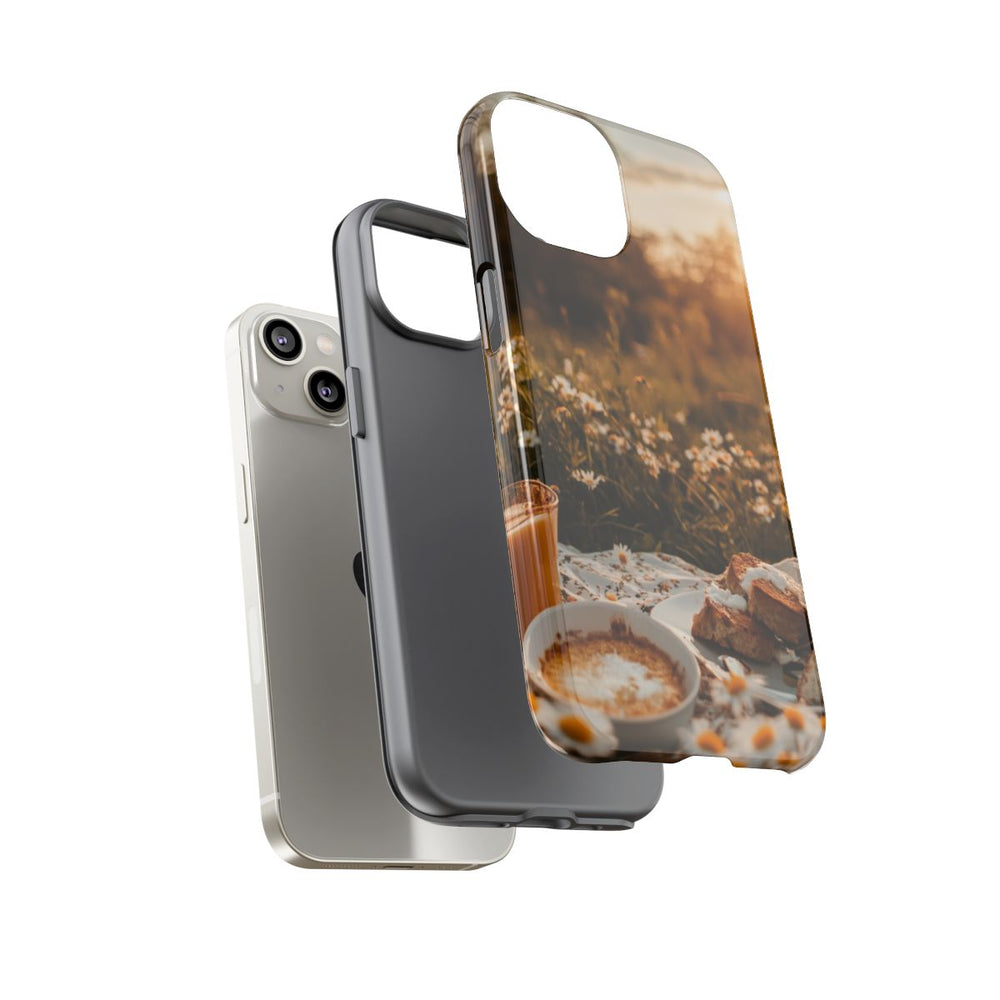 Zonnig Madeliefjesveld Ontbijtscène