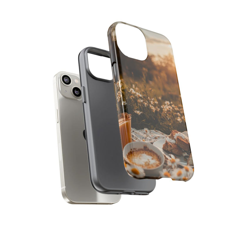 Zonnig Madeliefjesveld Ontbijtscène