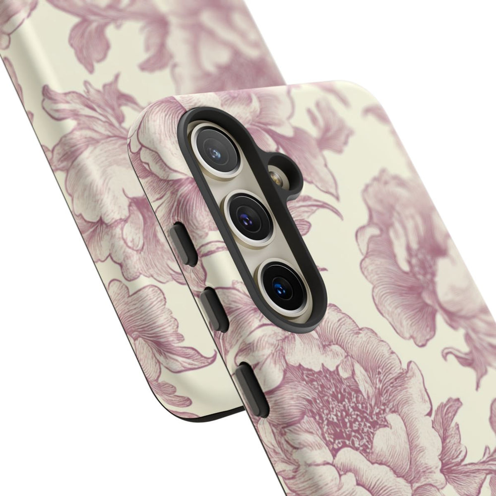 Elegante Victoriaanse Bloemenprint