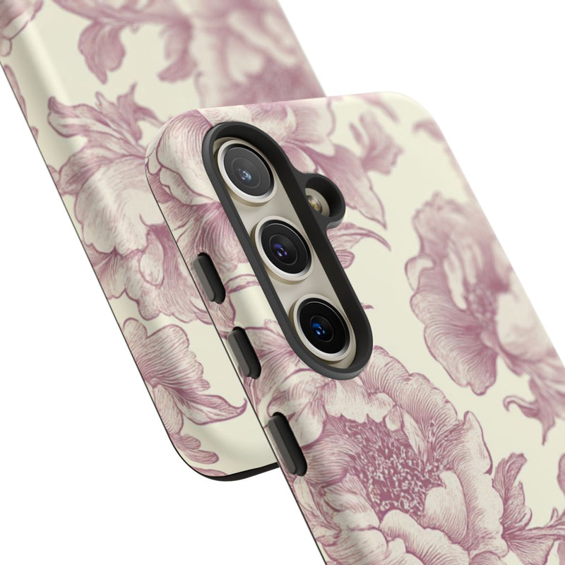 Elegante Victoriaanse Bloemenprint