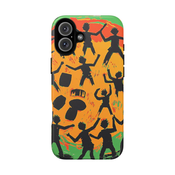 Abstracte Tribe Dans en Trommels