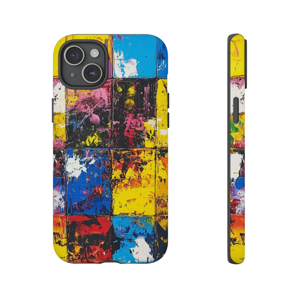 Abstracte Kleurrijke Vierkanten