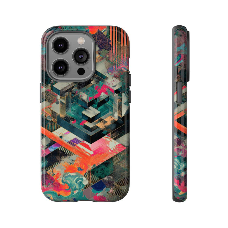 Kleurrijke Geometrische Abstracte Kunst