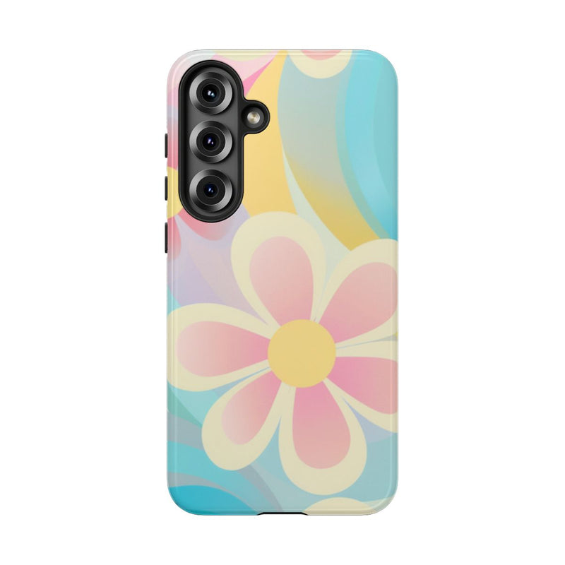 Pastel Groovy Bloemenpatroon