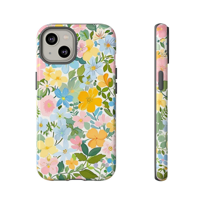 Vrolijk Pastel Bloemenpatroon