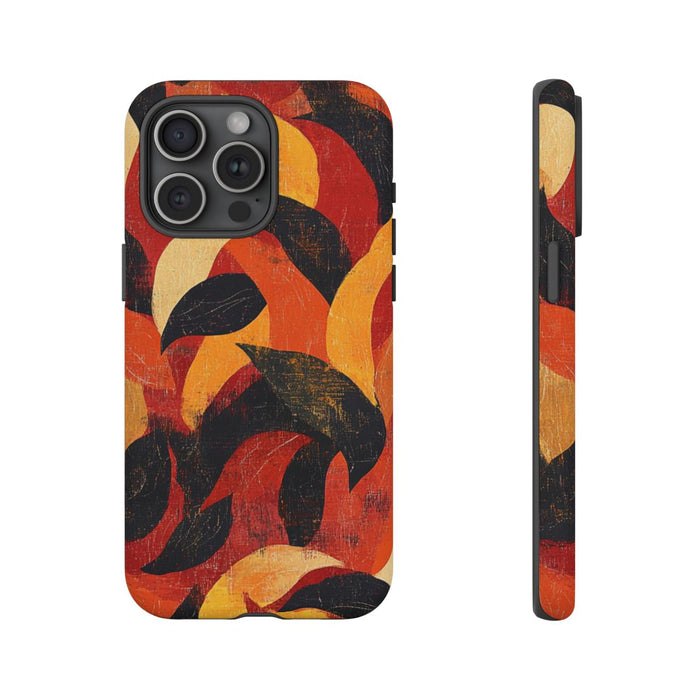 Abstract Herfstbladeren Patroon