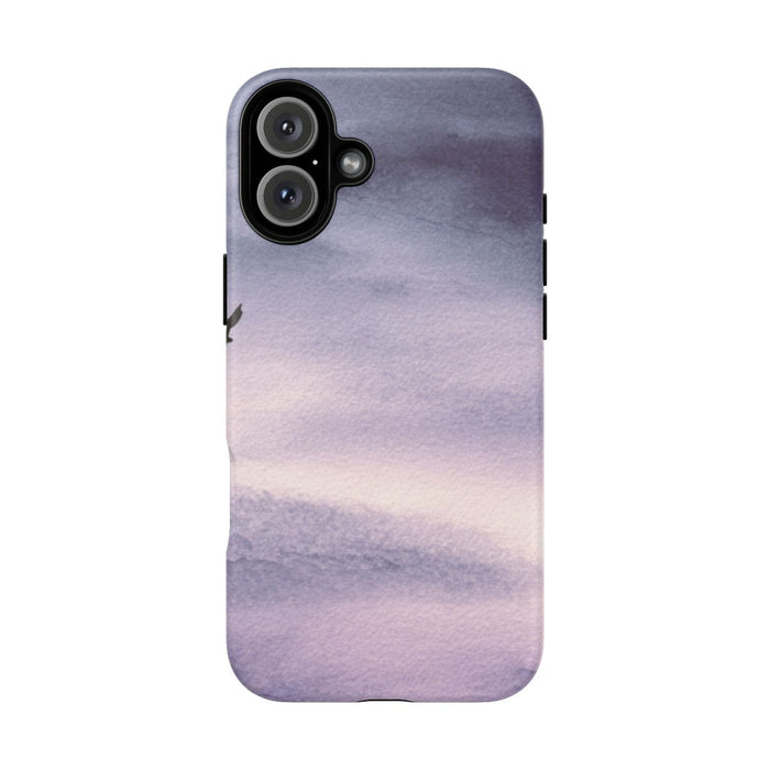 Eenzame Vogel in Paarse Lucht